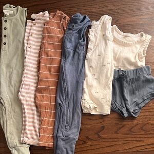 Colored Organics, Kendi, SIIX Loved Baby  lot of 7 pieces